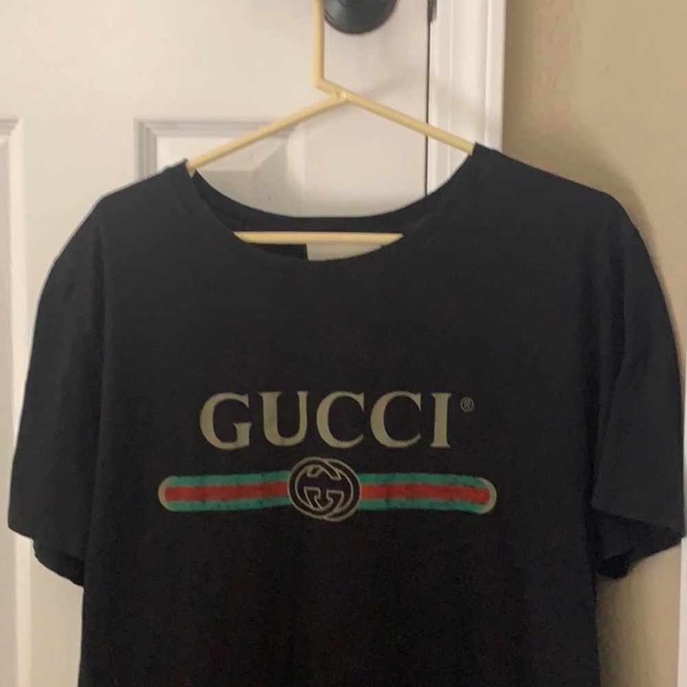 Gucci shirt oversized with logo